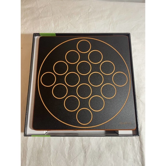 QUARTO! Vintage 1991 Gigamic Wooden Board Block Strategy Board Game COMPLETE - Picture 3 of 4